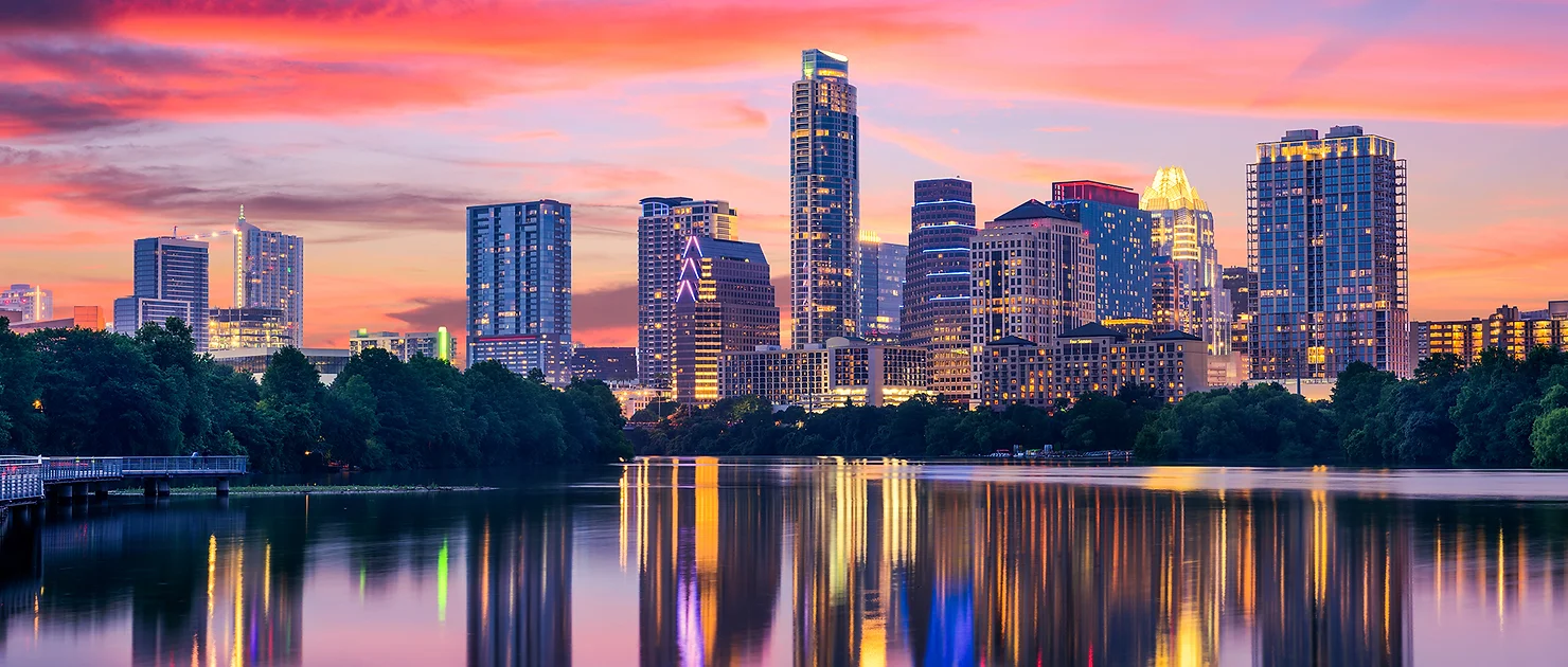 Skyline scenery